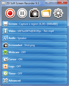 ZD Soft Screen Recorder Crack 11.3.0 Full Download