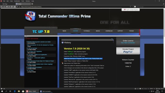 Total Commander Ultima Prime 10.00 Crack With Activator [Latest] 2022