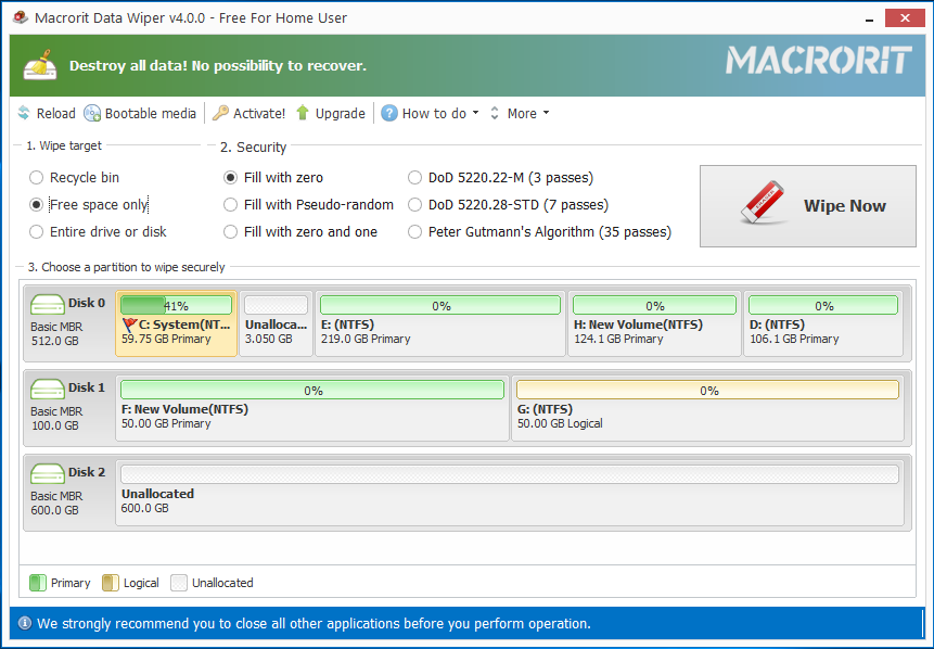 Macrorit Data Wiper 4.8.4 Unlimited Edition + Crack Latest Free Download