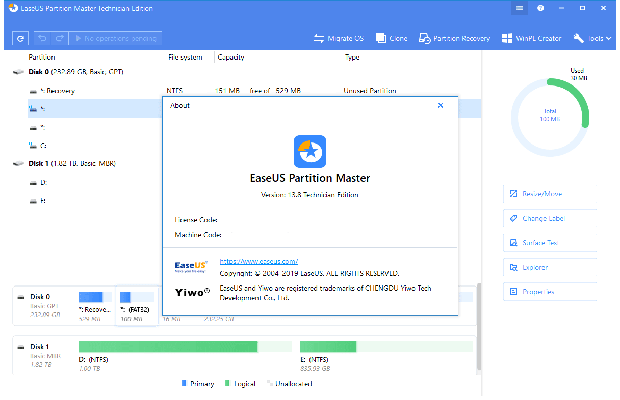EaseUS Partition Master 16.9.2 Crack with Keygen 2022 Download