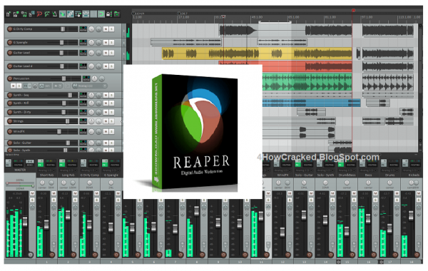 REAPER 6.71 Crack With License Key 2023 [Mac/Win] Download