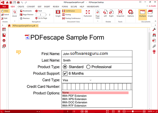 PDFescape Crack v4.3 + License Key 2022 Full Version [Win/Mac]